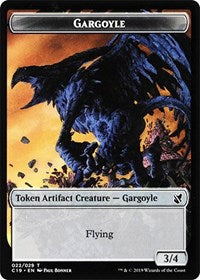 Gargoyle // Egg Double-sided Token [Commander 2019 Tokens] | The Gaming-Verse