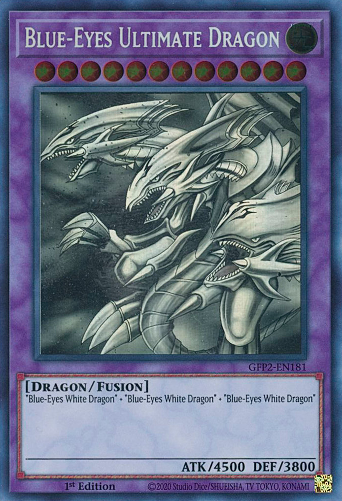 Blue-Eyes Ultimate Dragon [GFP2-EN181] Ghost Rare | The Gaming-Verse