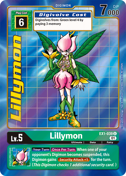 Lillymon [EX1-039] (Alternate Art) [Classic Collection] | The Gaming-Verse