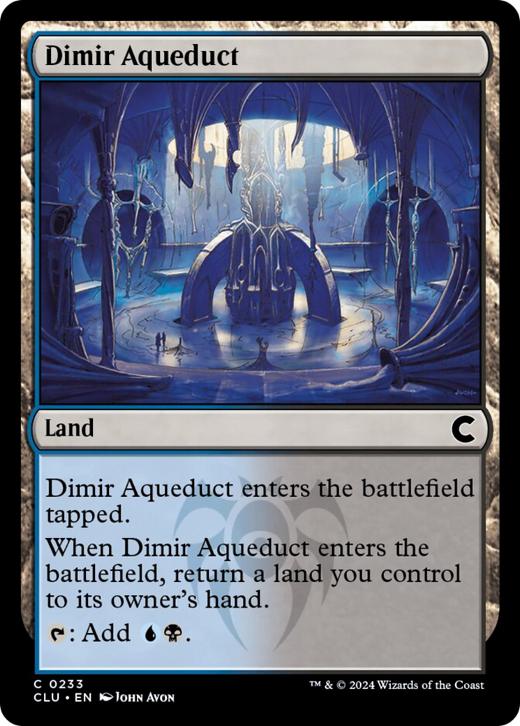 Dimir Aqueduct [Ravnica: Clue Edition] | The Gaming-Verse