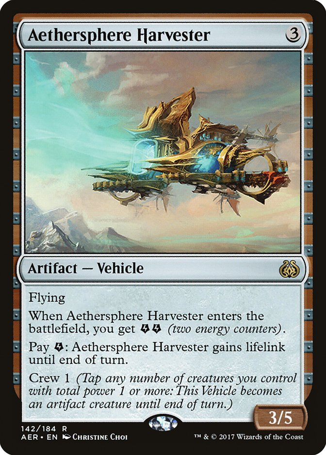 Aethersphere Harvester [Aether Revolt] | The Gaming-Verse