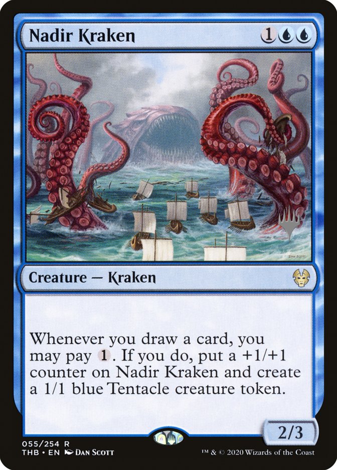 Nadir Kraken (Promo Pack) [Theros Beyond Death Promos] | The Gaming-Verse