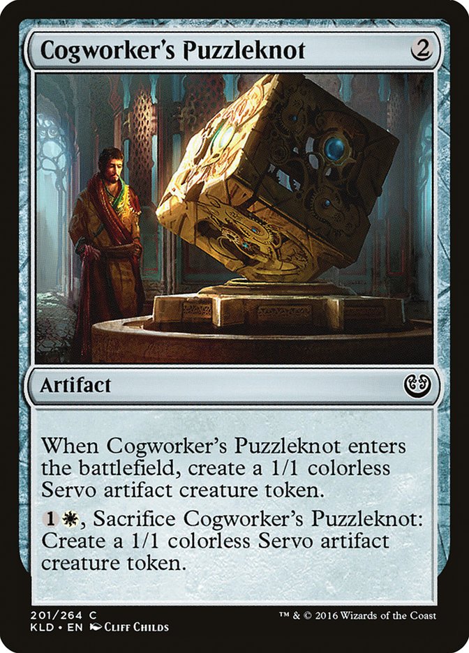 Cogworker's Puzzleknot [Kaladesh] | The Gaming-Verse