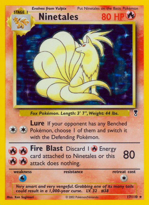 Ninetales (17/110) [Legendary Collection] | The Gaming-Verse