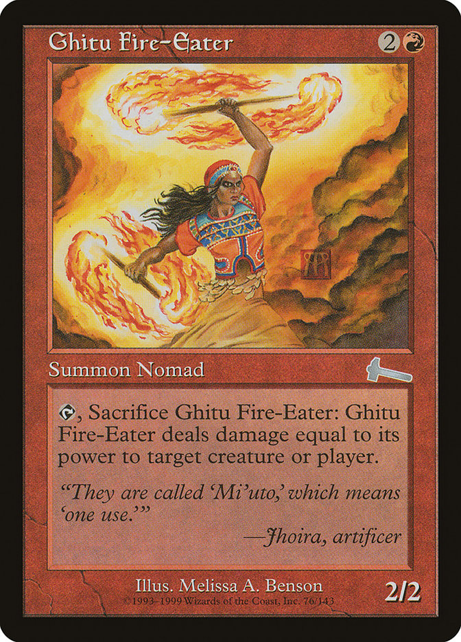 Ghitu Fire-Eater [Urza's Legacy] | The Gaming-Verse