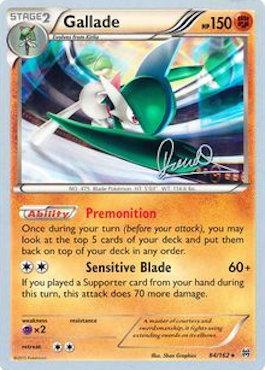 Gallade (84/162) (Infinite Force - Diego Cassiraga) [World Championships 2017] | The Gaming-Verse