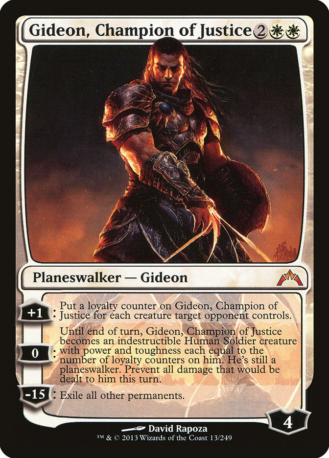 Gideon, Champion of Justice [Gatecrash] | The Gaming-Verse