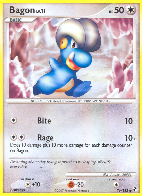 Bagon (76/132) [Diamond & Pearl: Secret Wonders] | The Gaming-Verse