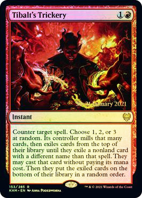 Tibalt's Trickery  [Kaldheim Prerelease Promos] | The Gaming-Verse