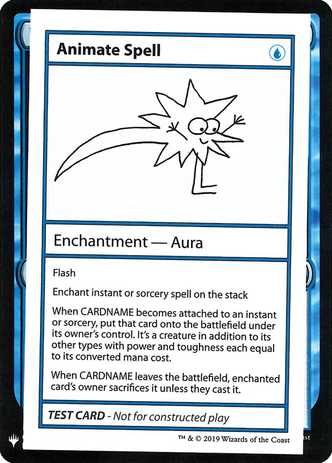 Animate Spell [Mystery Booster Playtest Cards] | The Gaming-Verse