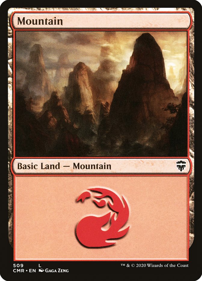 Mountain (#509) [Commander Legends] | The Gaming-Verse