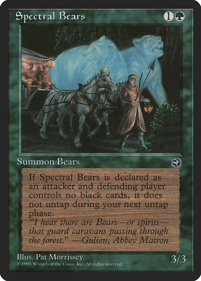 Spectral Bears [Homelands] | The Gaming-Verse