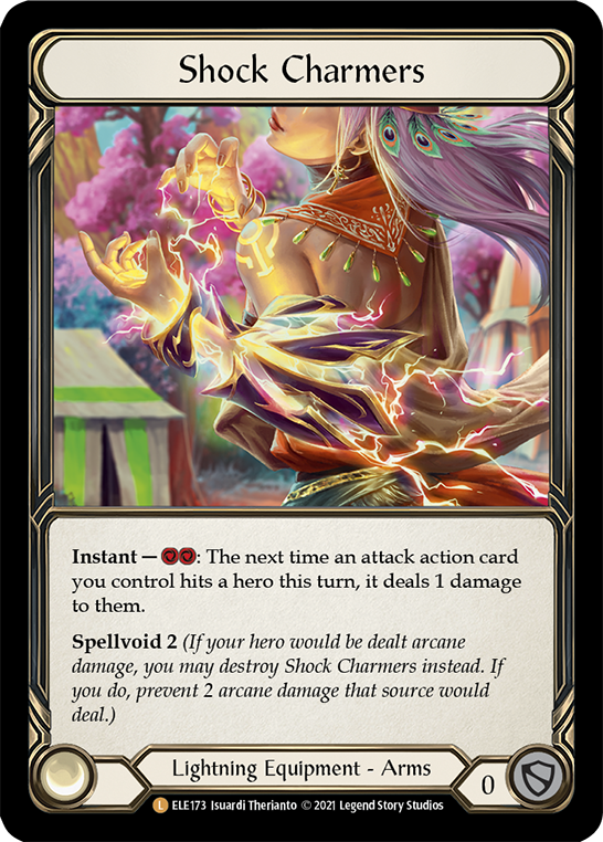 Shock Charmers [ELE173] (Tales of Aria)  1st Edition Cold Foil | The Gaming-Verse