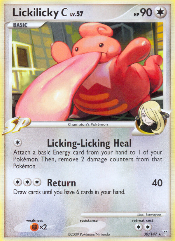 Lickilicky C (30/147) [Platinum: Supreme Victors] | The Gaming-Verse