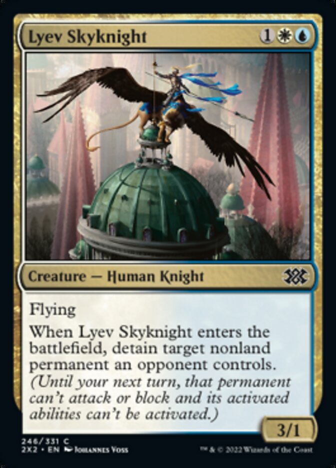 Lyev Skyknight [Double Masters 2022] | The Gaming-Verse