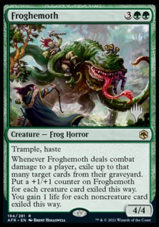 Froghemoth (Promo Pack) [Dungeons & Dragons: Adventures in the Forgotten Realms Promos] | The Gaming-Verse