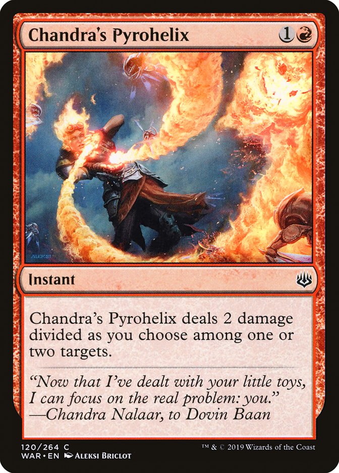 Chandra's Pyrohelix [War of the Spark] | The Gaming-Verse