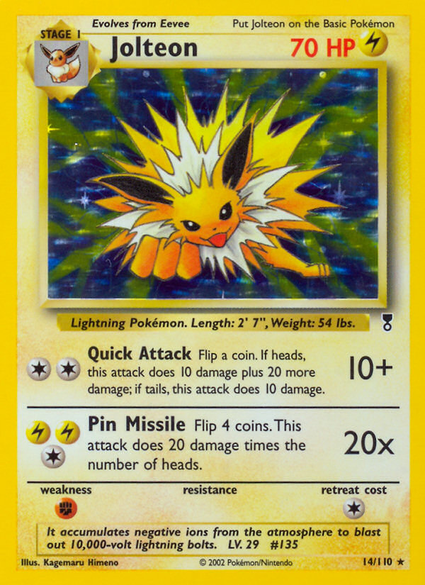 Jolteon (14/110) [Legendary Collection] | The Gaming-Verse