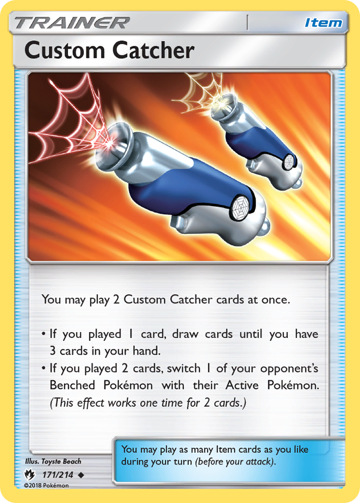 Custom Catcher (171/214) [Sun & Moon: Lost Thunder] | The Gaming-Verse