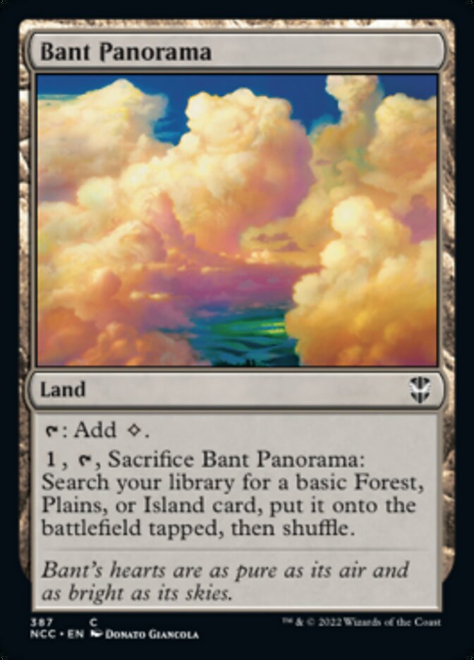 Bant Panorama [Streets of New Capenna Commander] | The Gaming-Verse