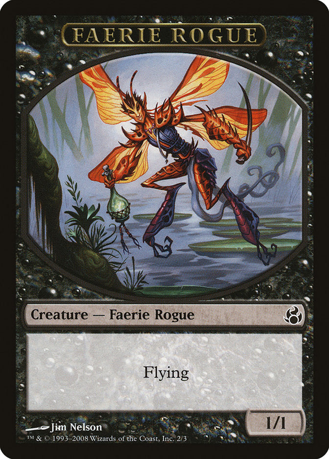 Faerie Rogue [Morningtide Tokens] | The Gaming-Verse