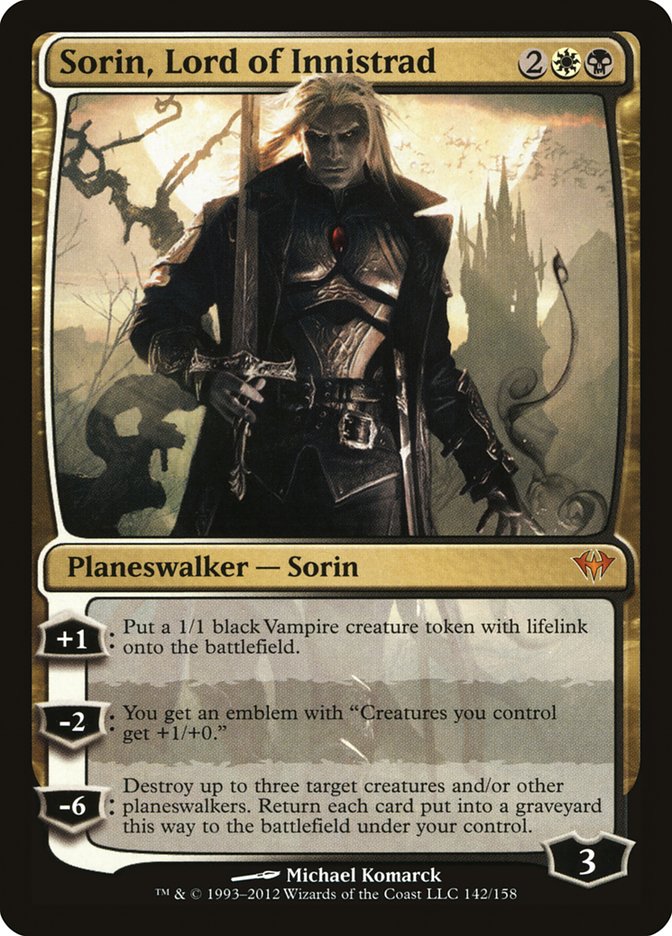 Sorin, Lord of Innistrad [Dark Ascension] | The Gaming-Verse