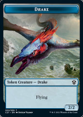 Drake // Elemental (002) Token [Commander 2021 Tokens] | The Gaming-Verse