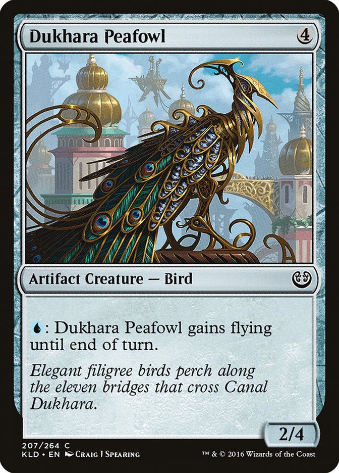 Dukhara Peafowl [Kaladesh] | The Gaming-Verse