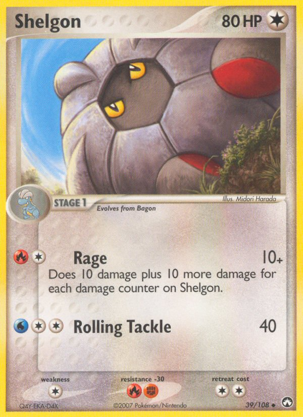 Shelgon (39/108) [EX: Power Keepers] | The Gaming-Verse