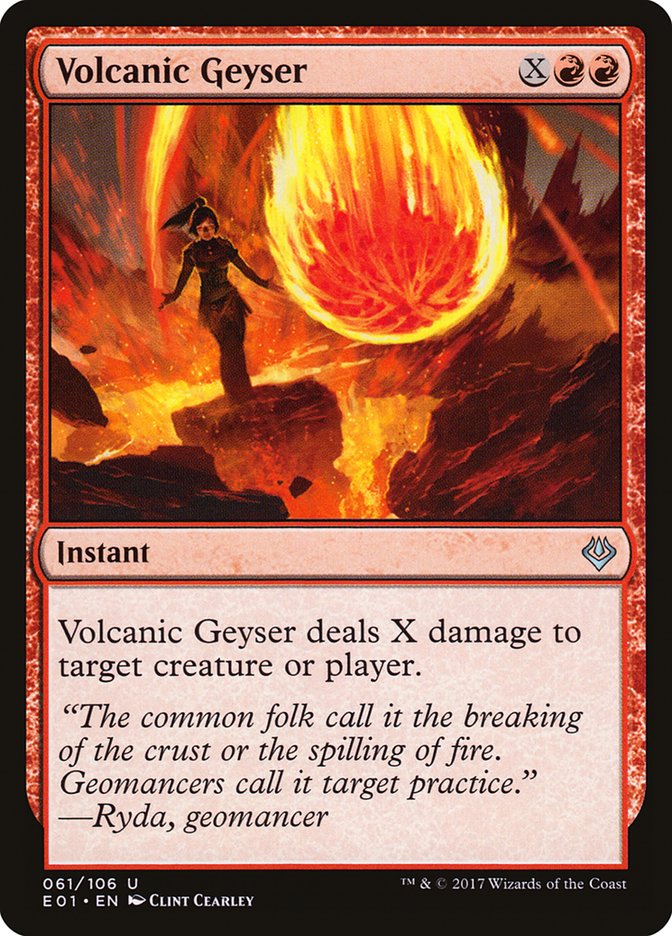 Volcanic Geyser [Archenemy: Nicol Bolas] | The Gaming-Verse