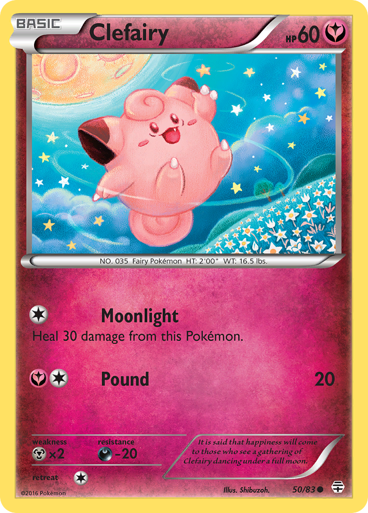 Clefairy (50/83) [XY: Generations] | The Gaming-Verse