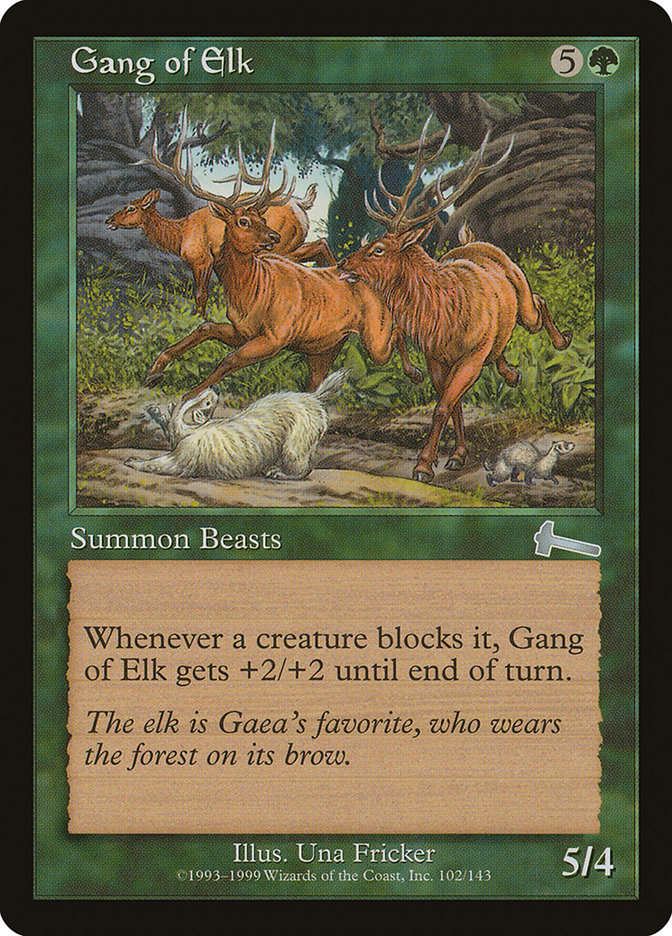 Gang of Elk [Urza's Legacy] | The Gaming-Verse