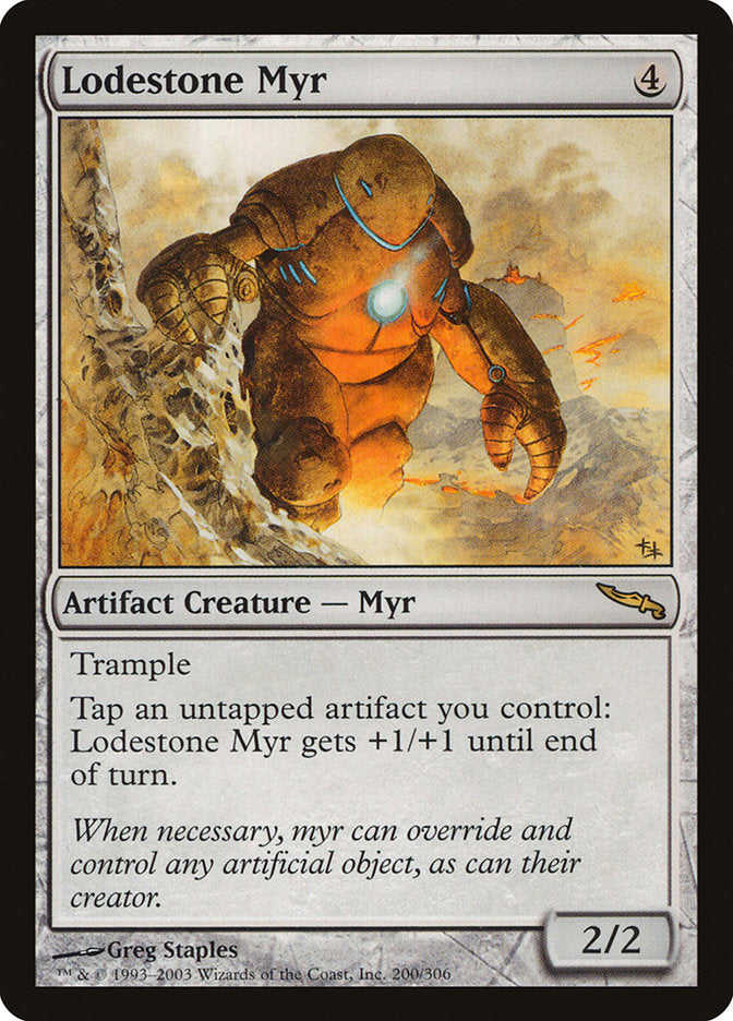 Lodestone Myr [Mirrodin] | The Gaming-Verse