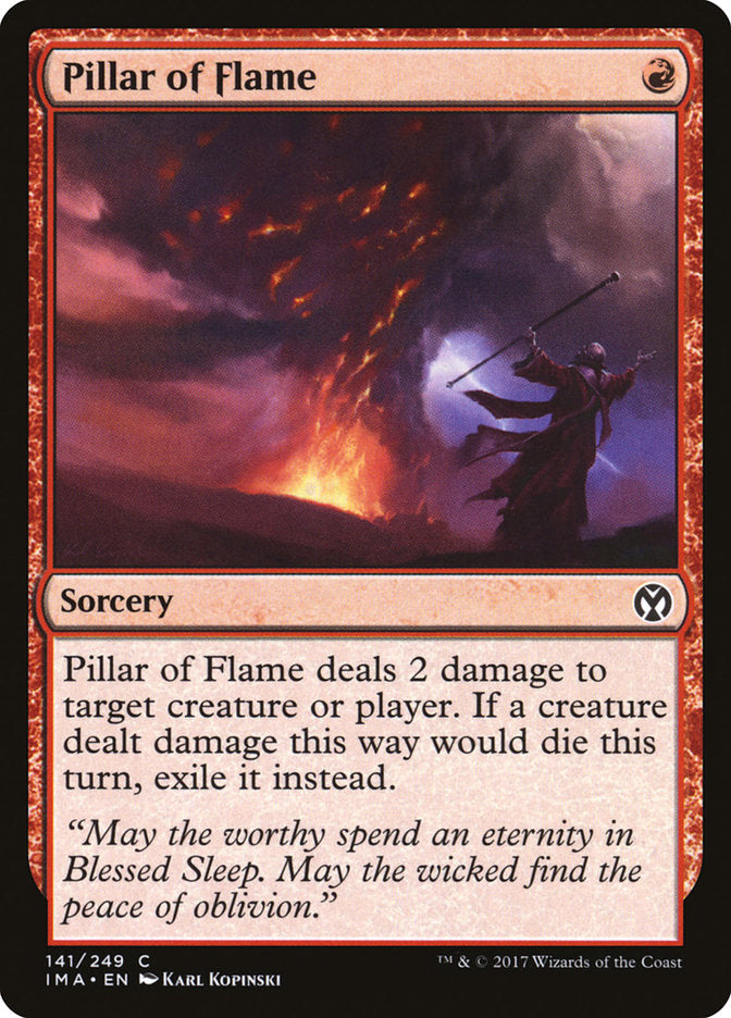 Pillar of Flame [Iconic Masters] | The Gaming-Verse