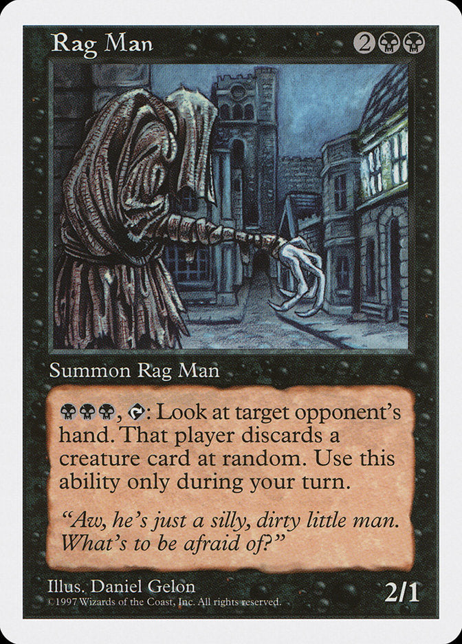 Rag Man [Fifth Edition] | The Gaming-Verse