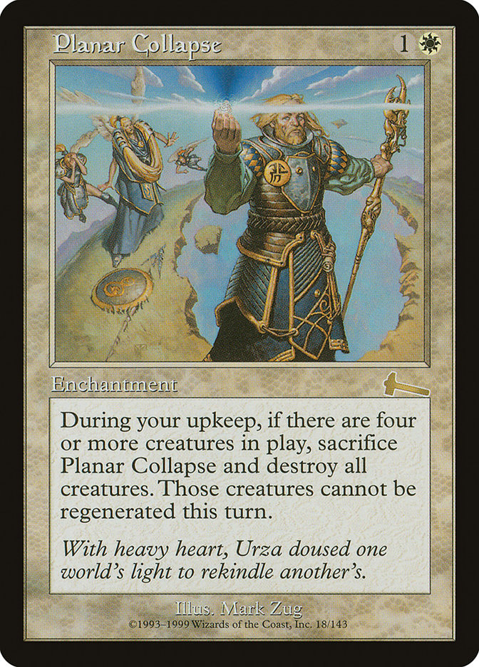 Planar Collapse [Urza's Legacy] | The Gaming-Verse