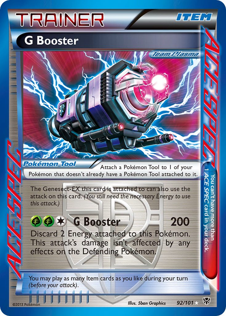 G Booster (92/101) [Black & White: Plasma Blast] | The Gaming-Verse