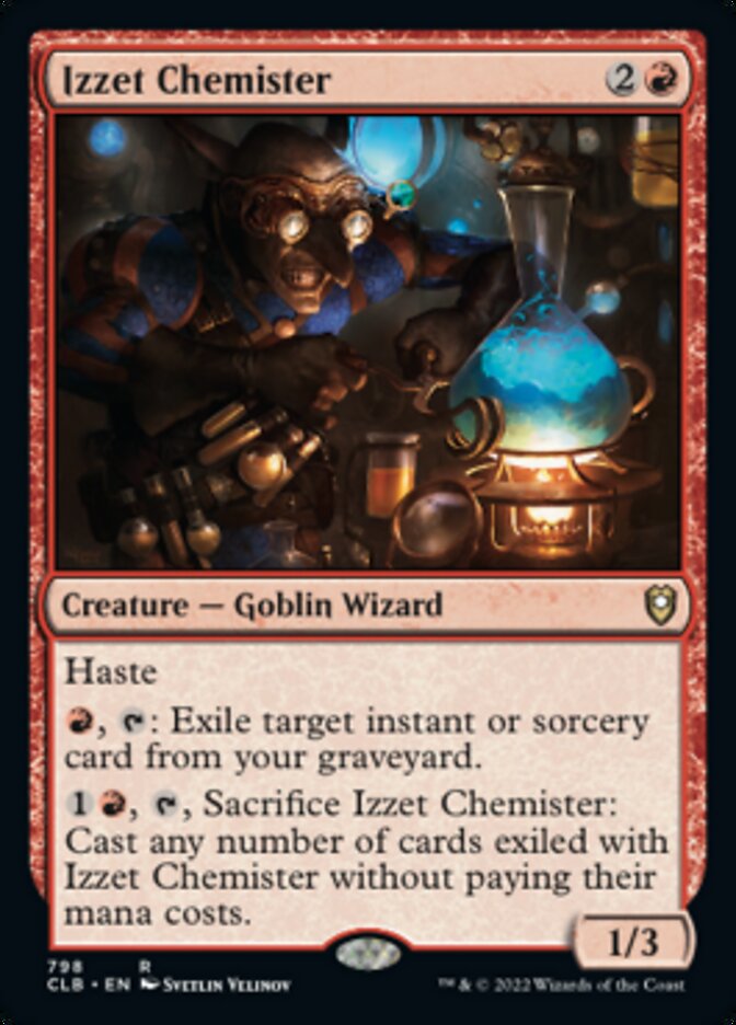 Izzet Chemister [Commander Legends: Battle for Baldur's Gate] | The Gaming-Verse