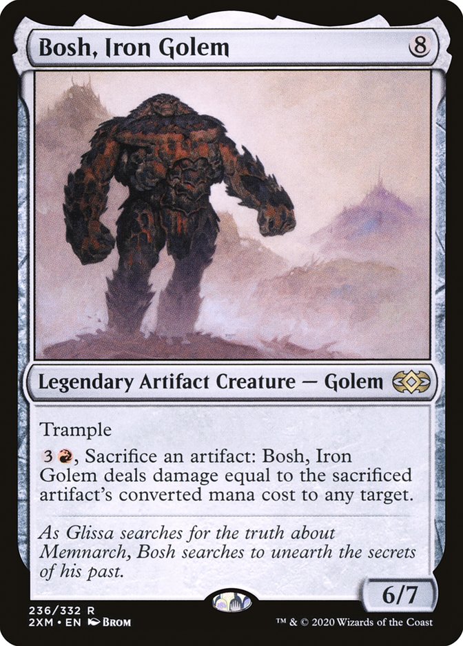 Bosh, Iron Golem [Double Masters] | The Gaming-Verse