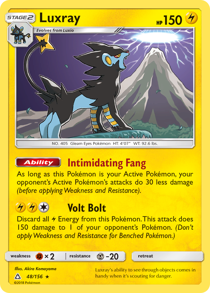 Luxray (48/156) [Sun & Moon: Ultra Prism] | The Gaming-Verse