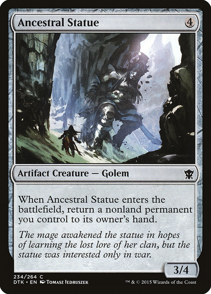 Ancestral Statue [Dragons of Tarkir] | The Gaming-Verse