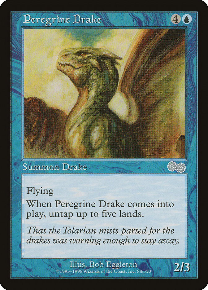 Peregrine Drake [Urza's Saga] | The Gaming-Verse