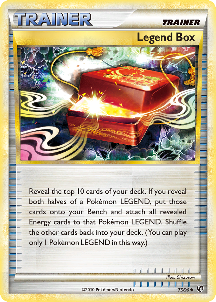 Legend Box (75/90) [HeartGold & SoulSilver: Undaunted] | The Gaming-Verse