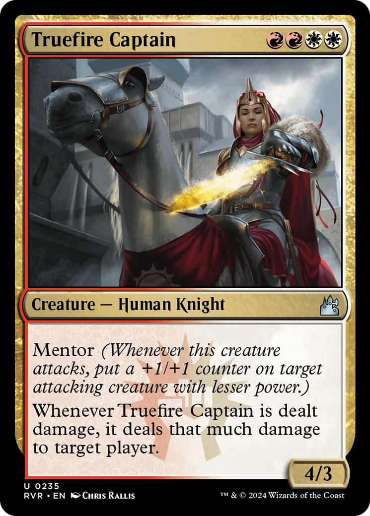 Truefire Captain [Ravnica Remastered] | The Gaming-Verse