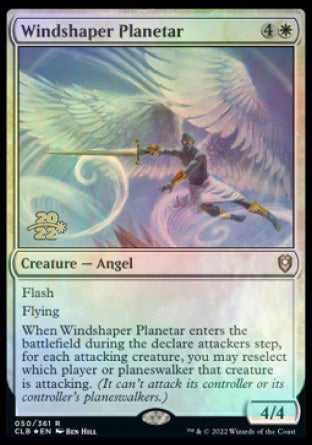 Windshaper Planetar [Commander Legends: Battle for Baldur's Gate Prerelease Promos] | The Gaming-Verse