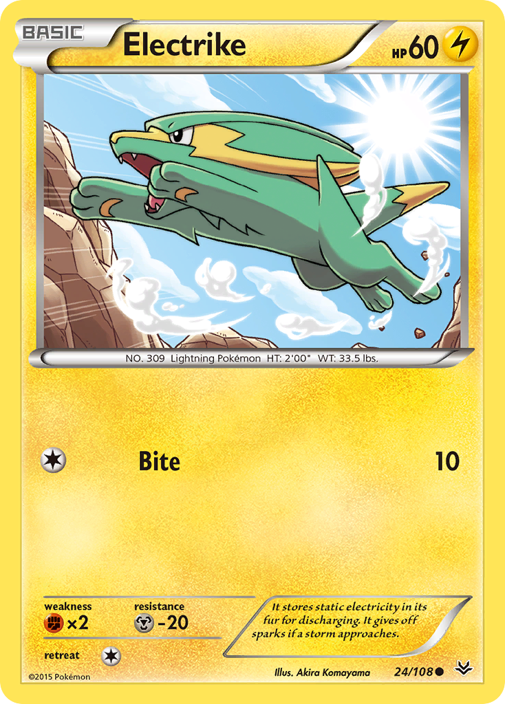 Electrike (24/108) [XY: Roaring Skies] | The Gaming-Verse