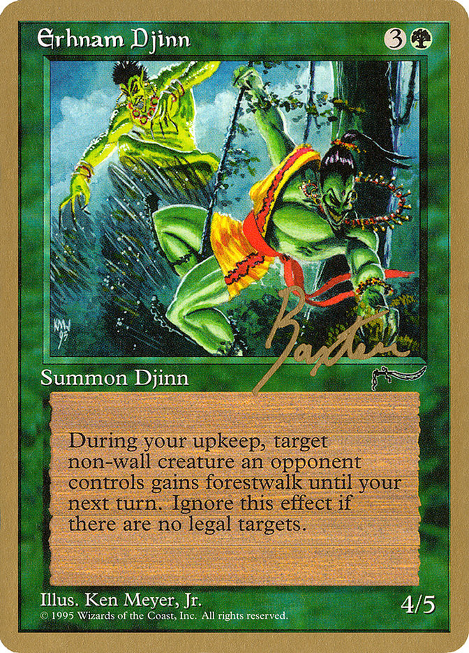 Erhnam Djinn (George Baxter) [Pro Tour Collector Set] | The Gaming-Verse