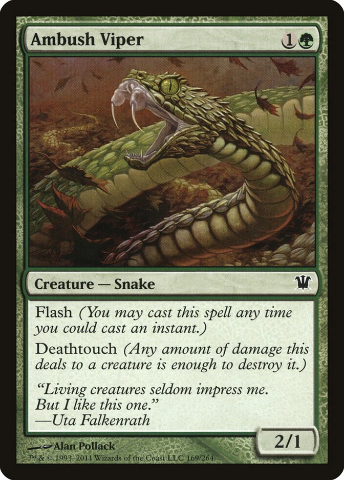 Ambush Viper [Innistrad] | The Gaming-Verse