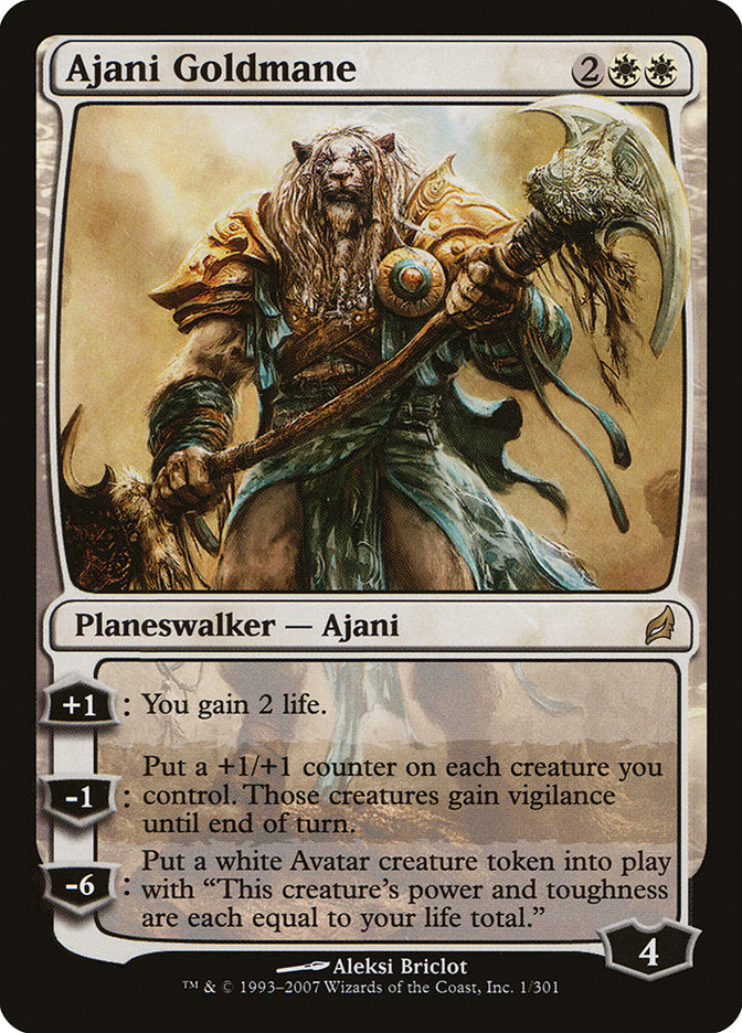 Ajani Goldmane [Lorwyn] | The Gaming-Verse