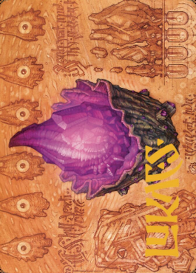 Thorn of Amethyst Art Card (Gold-Stamped Signature) [The Brothers' War Art Series] | The Gaming-Verse